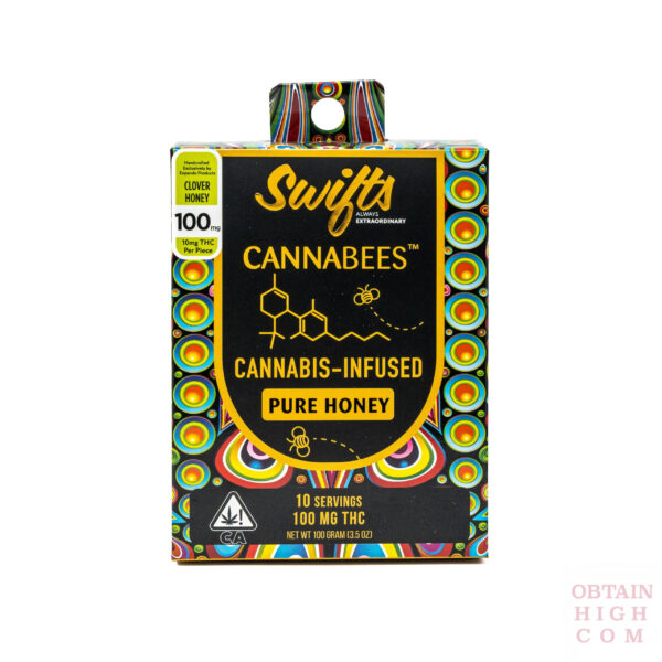 Pure Cannabis-Infused Honey 100mg by Swifts Cannabees 3